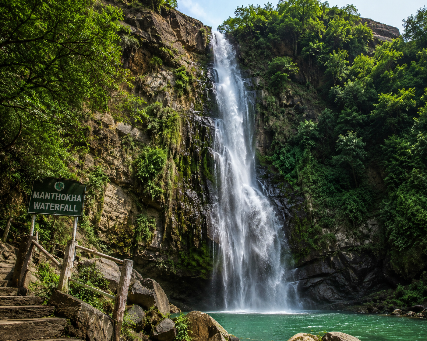 Manthoka Waterfall